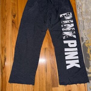 PINK Victoria's Secret Charcoal Lounge Pants